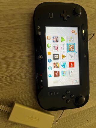 Nintendo Wii U Nera Completa + Giochi