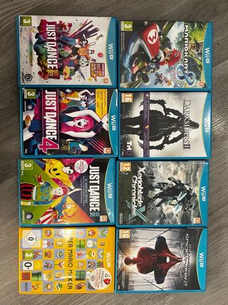 Nintendo Wii U Nera Completa + Giochi