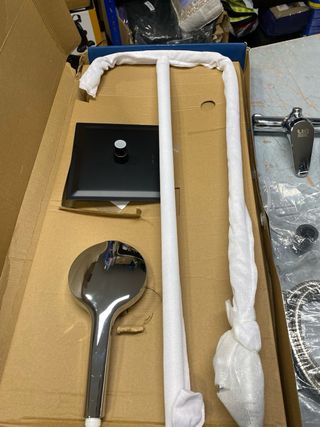 Griferia - Conjunto de Ducha Extensible con Grifo