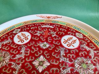 TETERA Y BANDEJA DE PORCELANA CHINA DE COLECCIÓN