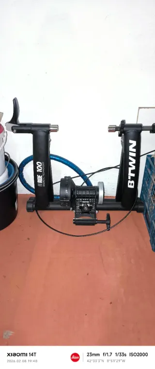 Rodillo Bici RIDE 100 B'TWIN Magnético