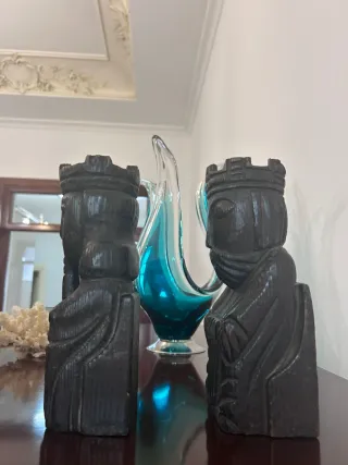Sujetalibros Reyes Católicos Madera