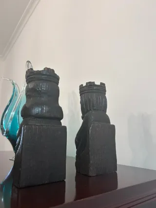 Sujetalibros Reyes Católicos Madera