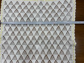 Copertina culla uncinetto fatta a mano