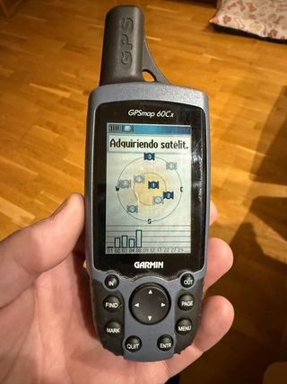 Garmin GPSMAP 60Cx+Soporte RAM + microSD 128+mapas