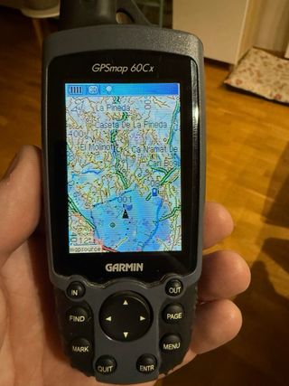 Garmin GPSMAP 60Cx+Soporte RAM + microSD 128+mapas