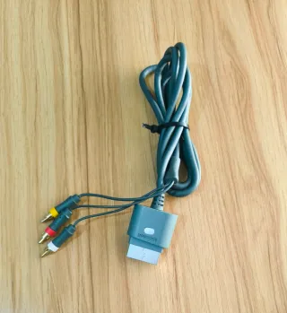 Cable AV Original Xbox 360 Microsoft RCA