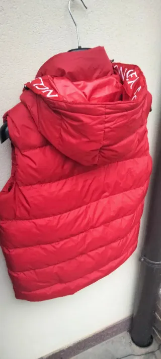 Gilet Moncler Rosso Taglia M