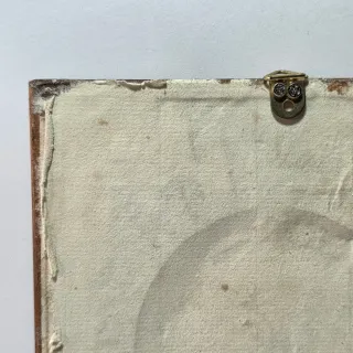 Cornice reliquiario in legno