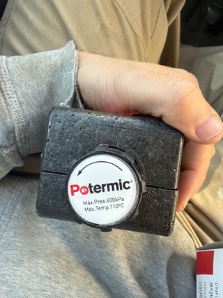 Válvula seguridad Potermic termostática DBV1