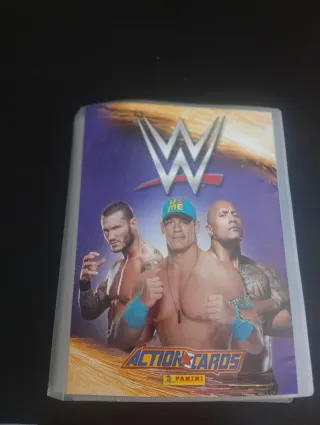 Álbum WWE Action Cards Completo