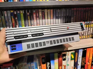 Consola Sony Playstation 2 fat Plata