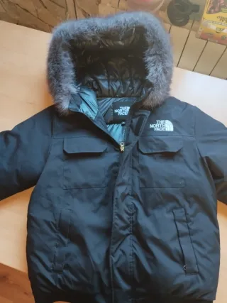 Chaquetón The North Face Negro con Capucha
