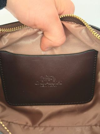 Bolsa Coach Teri Castanha