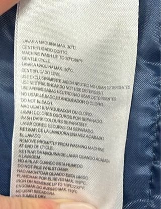 Parka Joma Frío y Lluvia Azul/Blanco