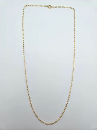 Cadena Oro 18K Bilbao Maciza 3,85gr 52cm