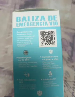 Baliza V16 emergencia