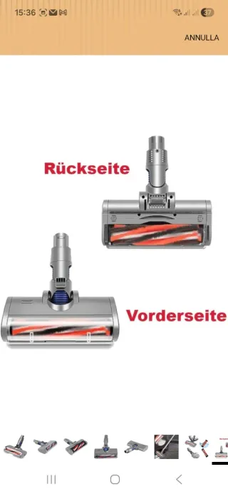 Spazzola Motorizzata Dyson V6