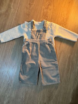 Jersey de punto con lazos 1½ AÑOS (86 CM) Zara