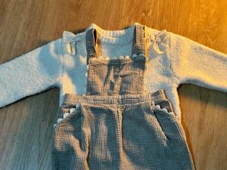 Jersey de punto con lazos 1½ AÑOS (86 CM) Zara