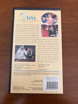 VHS Diana Una Ragazza a Corte