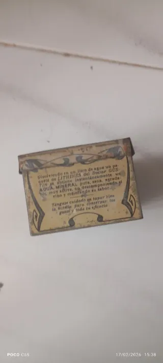 LATA ANTIGUA LITHINÉS DOCTOR GUSTIN