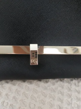 Bolso Purificación García Negro y Azul