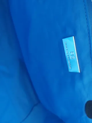 Bolso Purificación García Negro y Azul