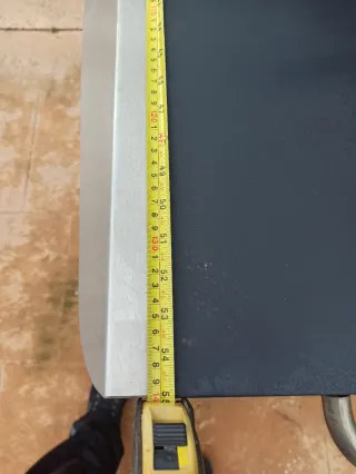 Barbacoa Gas Plateada y Negra