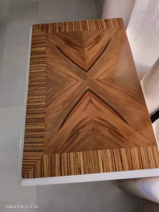 Mesita de noche antigua madera