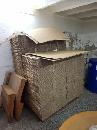 Lote Cajas de cartón nuevas varios tamaños