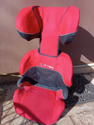 Silla elevador de coche Cybex solution, color rojo