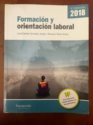 Libro de “formación y orientación laboral”
