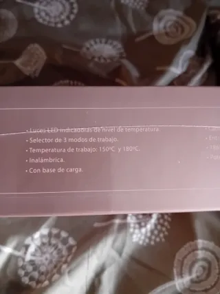 Cepillo Alisador Profesional Inalambrico Cyclone