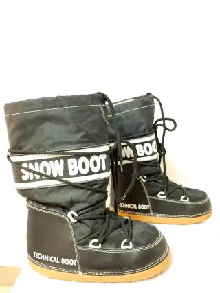 Stivali da neve donna neri