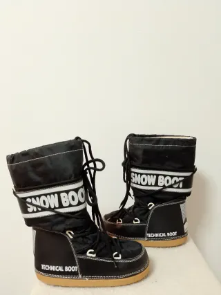 Stivali da neve donna neri