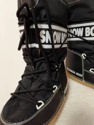 Stivali da neve donna neri