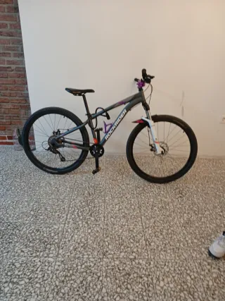 Bicicleta Rockrider Stunt Modificada