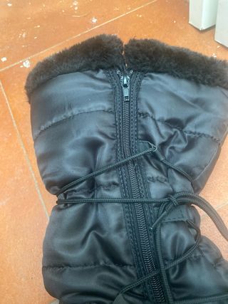 Botas de nieve negras