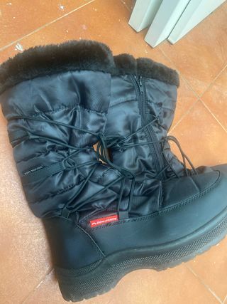 Botas de nieve negras