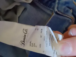 Jeans donna blu elettrico