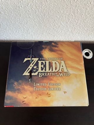 Zelda Breath Wild Edición Limitada PRECINTADA