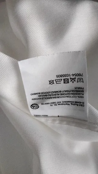 Camisa de vestir blanca caballero