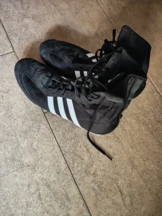 Botas de boxeo Adidas negras