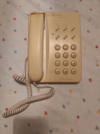 Teléfono Forma Beige