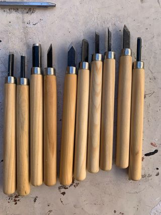 Lote 25+ Herramientas Talla Madera