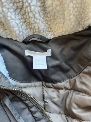 Abrigo Maternidad H&M Verde Oliva