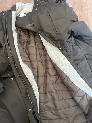 Abrigo Maternidad H&M Verde Oliva