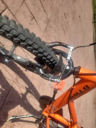 Bicicleta infantil Btwin naranja