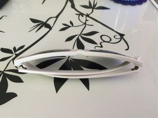 Gafas de sol vintage blancas y negras